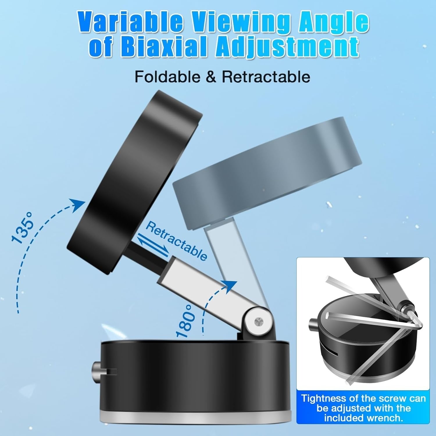 360° Magnetic Car Phone Holder – Universal Fit for Any Dashboard or Surface