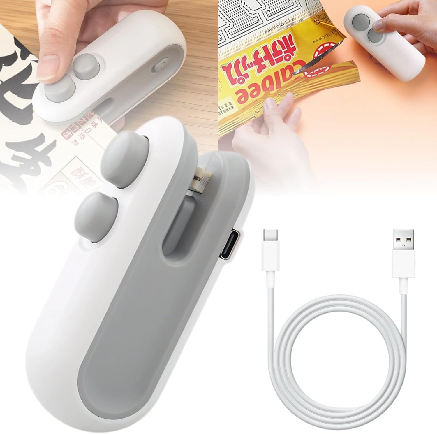 Mini Heat Bag Sealer – Keep Food Fresh in Seconds