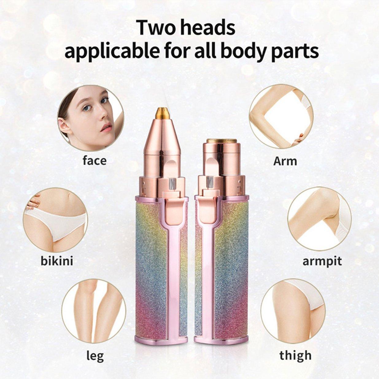 2-in-1 Electric Flawless Eyebrow Trimmer – Flawless, Painless Hair Removal in Seconds ✨