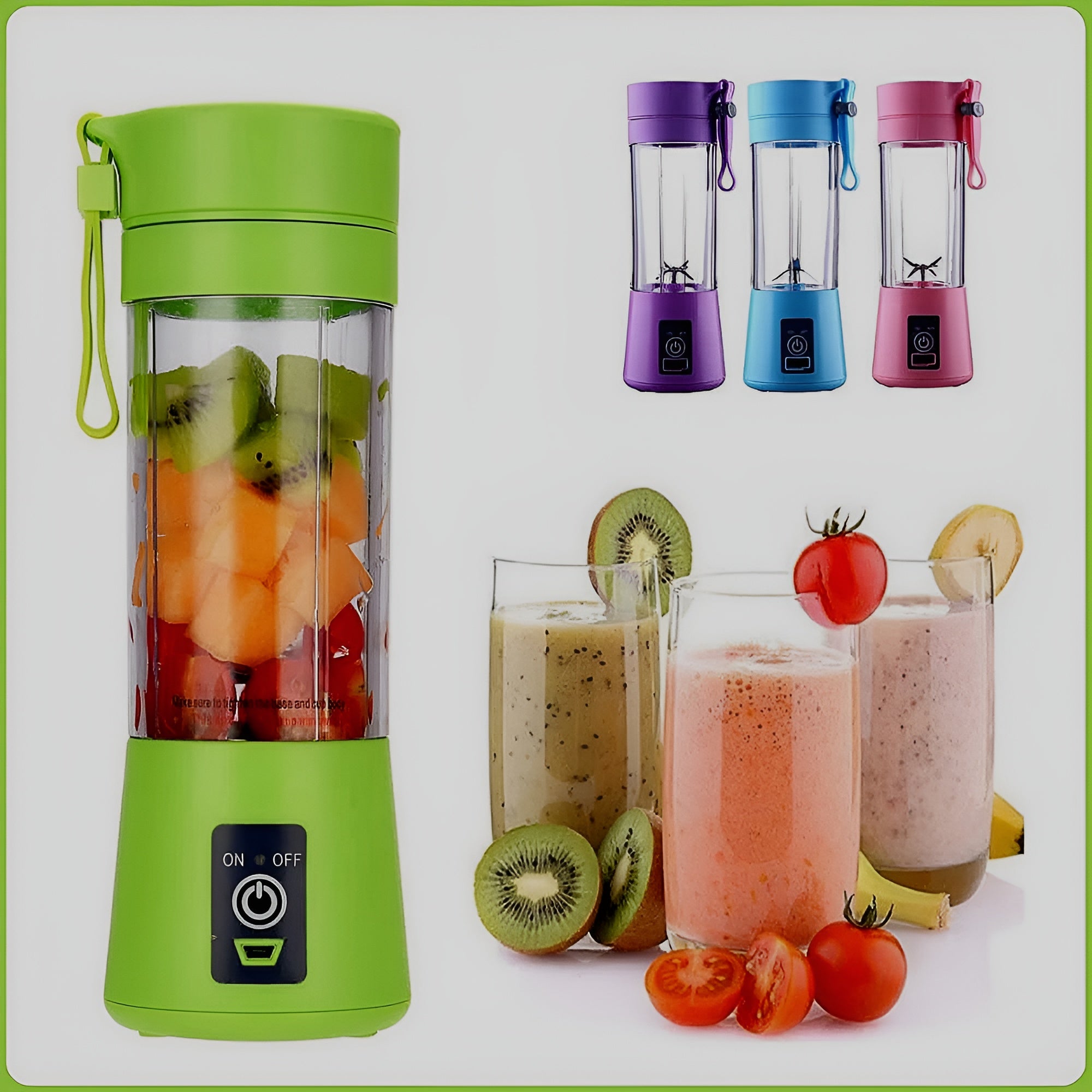 Mini Juicer Blender – Fresh Juice Anytime, Anywhere