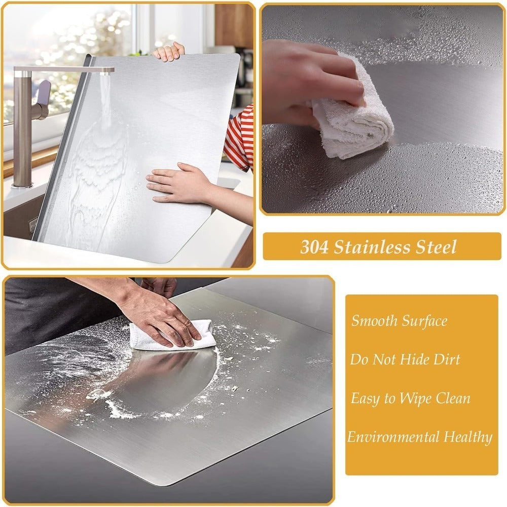 Stainless Steel Cutting Board – Odor-Free & Hygienic Surface